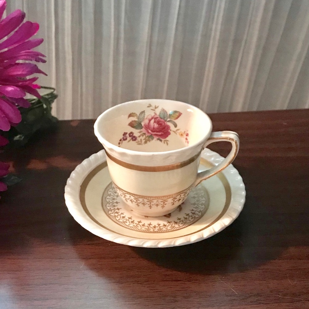 Cup and saucer